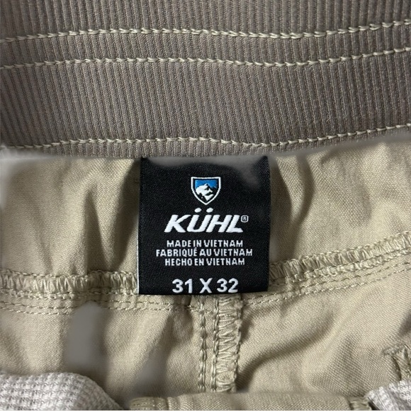 KUHL Mens Pants Khaki Sz 31x32 - Picture 8 of 8